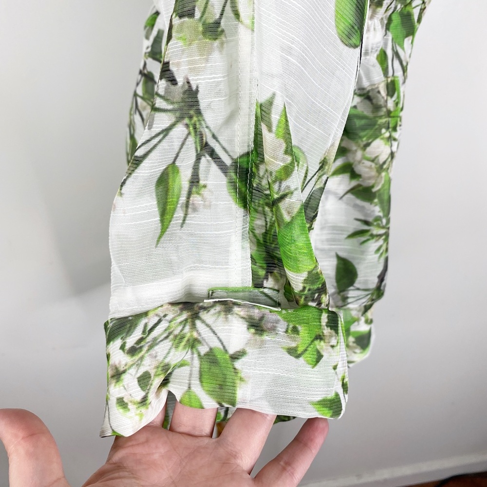 NWT Luii Sheer Branches Jacket Sz. S Lightweight w/Hood - Picture 13 of 16